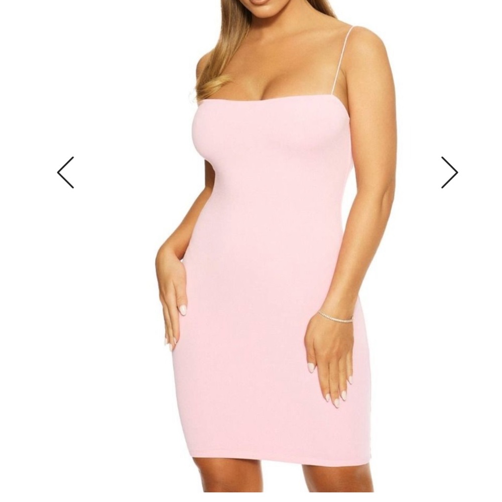 Short pink dress